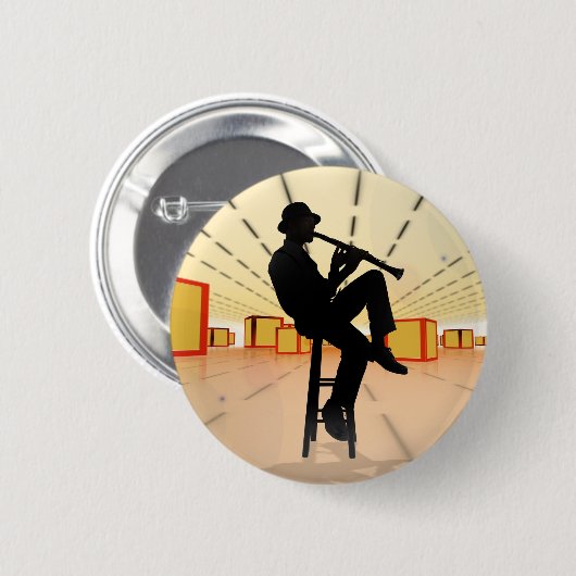 Cool Jazz 3 Ronde Button 5,7 Cm (Voorkant /achterkant)