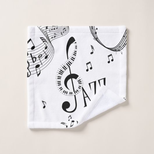 Cool Jazz Bad Handdoek (Wasdoekje)