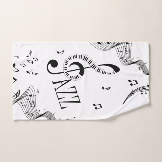 Cool Jazz Bad Handdoek (Handdoek)