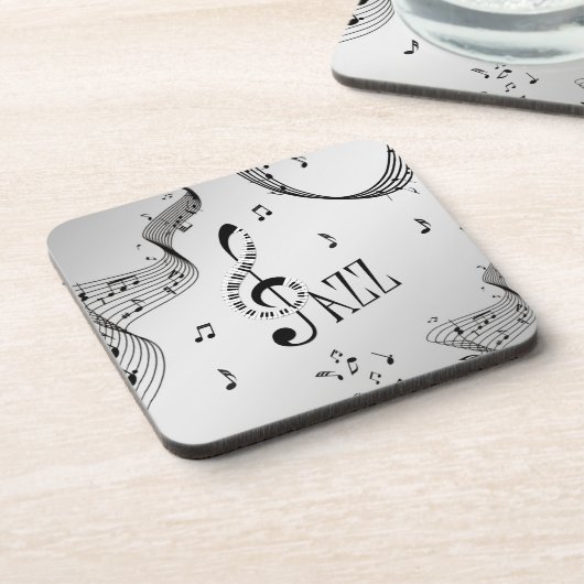 Cool Jazz Bier Onderzetter (Linkerzijde)