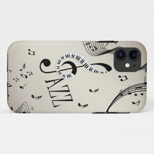 Cool Jazz Case-Mate iPhone Case (Achterkant (horizontaal))