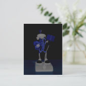 COOL JAZZ MAN BRIEFKAART (Staand voorkant)