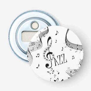 Cool Jazz Music Button Flesopener