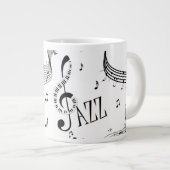 Cool Jazz Music Grote Koffiekop (Voorkant rechts)