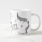 Cool Jazz Music Grote Koffiekop (Rechts)