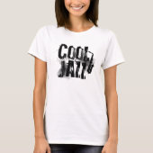 cool jazz music logo t-shirt (Voorkant)