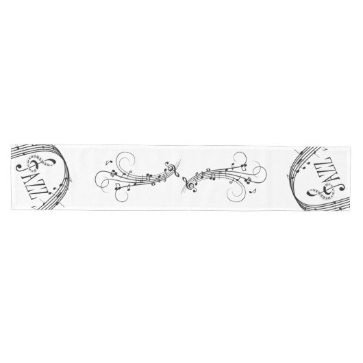 Cool Jazz Music Medium Tafelloper (Horizontaal)