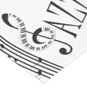 Cool Jazz Music Medium Tafelloper (Hoek)