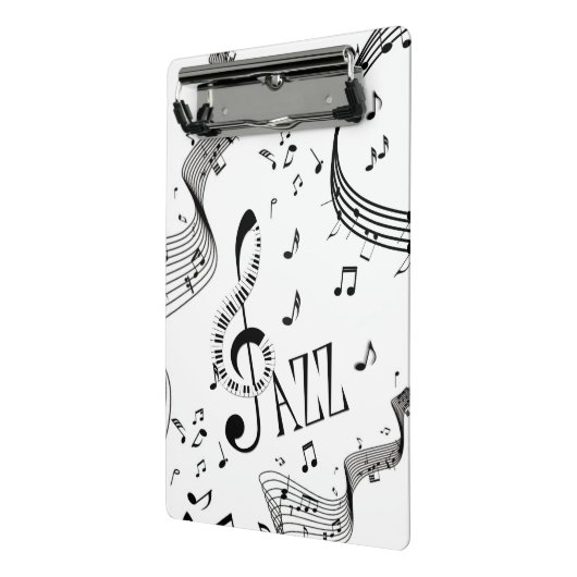 Cool Jazz Music Mini Klembord (Angled2)