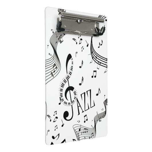 Cool Jazz Music Mini Klembord (Schuin)