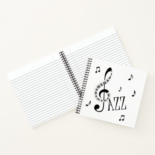 Cool Jazz Notitieboek (Binnen)