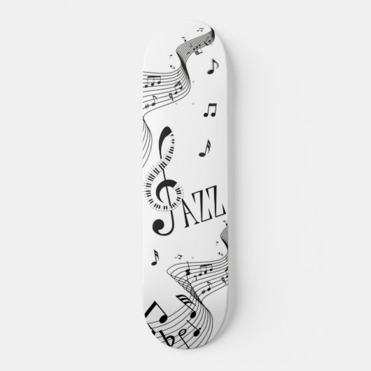 Cool Jazz Persoonlijk Skateboard (Voorkant)