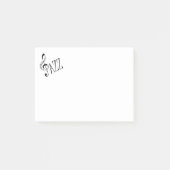 Cool Jazz Post-it® Notes (Voorkant)