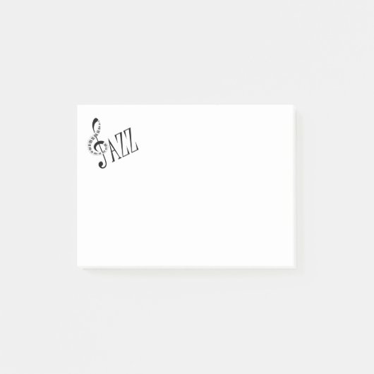 Cool Jazz Post-it® Notes (Voorkant)