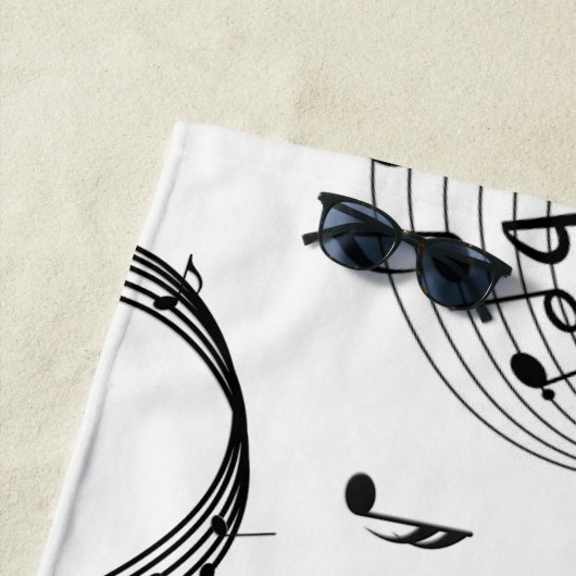 Cool Jazz Strandlaken (In situ)