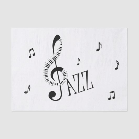 Cool Jazz Tissuepapier (Voorkant)