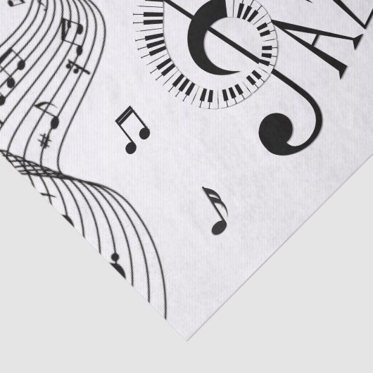 Cool Jazz Tissuepapier (Detail)