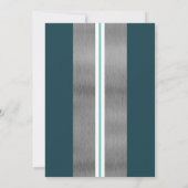 Cool Jazzy Gold uitnodiging (Achterkant)