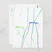 Cool Jelly Fish Briefkaart (Voorkant / Achterkant)