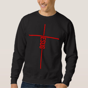 Cool Jesus Cross Gift for Men Women Funny Christia Trui