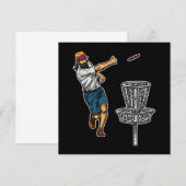 Cool Jesus Disc Golf Cadeau Idee Kaart (Voorkant / Achterkant)