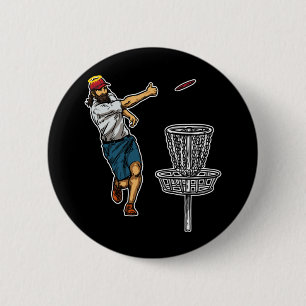 Cool Jesus Disk Golf Gift Idee Ronde Button 5,7 Cm