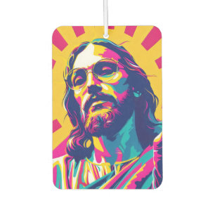 Cool Jesus Pop Art Luchtverfrisser