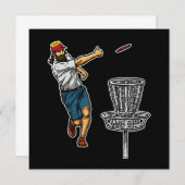 Cool Jezus Disc Golf Cadeau Idee Kaart (Voorkant / Achterkant)