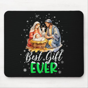 Cool Jezus Kerststal Christelijk Best Ever Chri Muismat