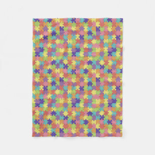 Cool Jigsaw Puzzle Fleece Deken