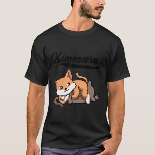 Cool Jiu Jitsu Kimura Schattige Kawaii Kimeowra Ca T-shirt (Voorkant)