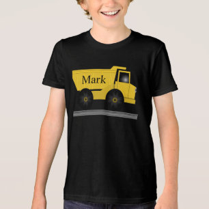 Cool jongens truck shirt met eigen naam