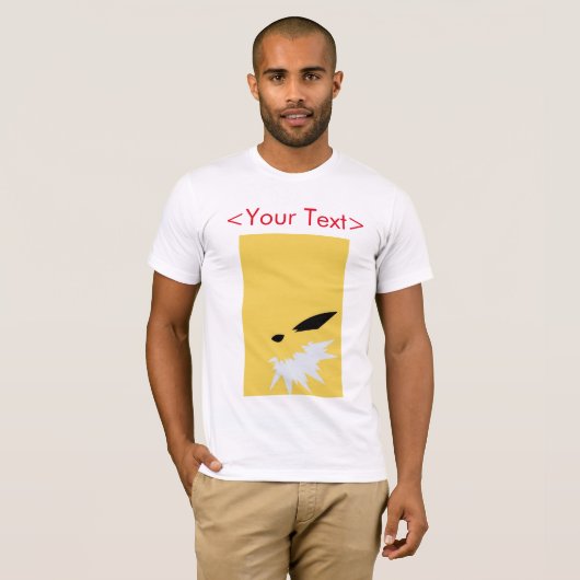 Cool Jouw tekst Mannen T-shirt (Voorkant volledig)