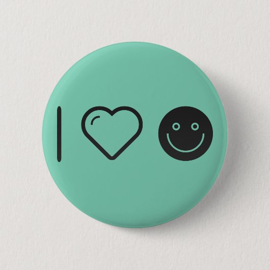 Cool Joy Emoticons Ronde Button 5,7 Cm (Voorkant)