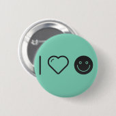 Cool Joy Emoticons Ronde Button 5,7 Cm (Voorkant /achterkant)