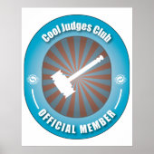 Cool Judges Club Poster (Voorkant)