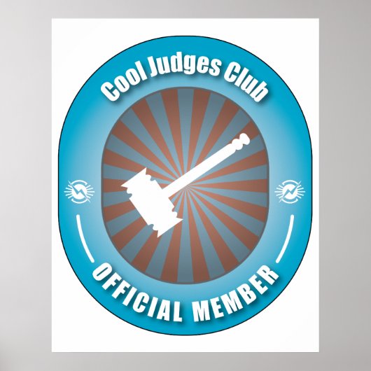 Cool Judges Club Poster (Voorkant)
