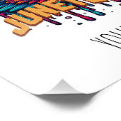 Cool Juneteenth Black Geschiedenis Maand Angel Fre Foto Afdruk (Hoek)