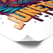 Cool Juneteenth Black History Month Angel Freedom Foto Afdruk (Hoek)