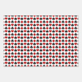 Cool kaart pak patroon casino inpakpapier vel (Voorkant 2)