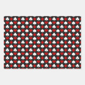 Cool kaart pak patroon partij inpakpapier vel (Voorkant)