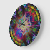 Cool Kaleidoscope Clock Design Grote Klok (Hoek)