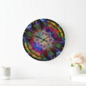 Cool Kaleidoscope Clock Design Grote Klok (Huis)