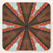 Cool Kaleidoscope Uitzicht of Industry Kartonnen Onderzetters (Voorkant)