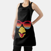 Cool kalkoen gezicht met zonnebril Thanksgiving Bo Schort (Insitu)