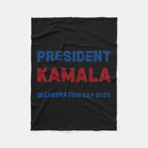 Cool Kamala Harris 2024 Vrouwen winnen inauguratie Fleece Deken