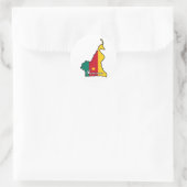 Cool Kameroen Ronde Sticker (Tas)