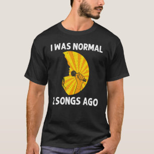 Cool Karaoke voor mannen Singer Microphone Karao T-shirt