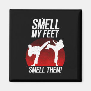 Cool Karate Gift voor jongens meisjes Funny Smell  Magneet