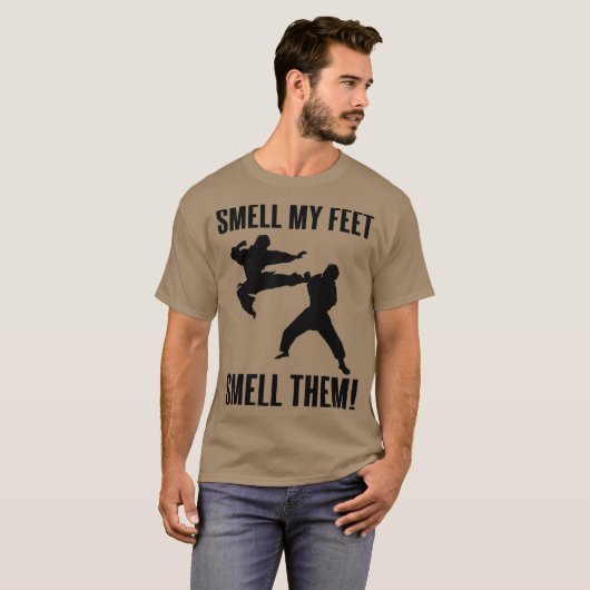Cool Karate Gift voor jongens meisjes Funny Smell T-shirt (Voorkant volledig)